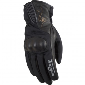 Gants Moto Furygan Eva D3O Noir
