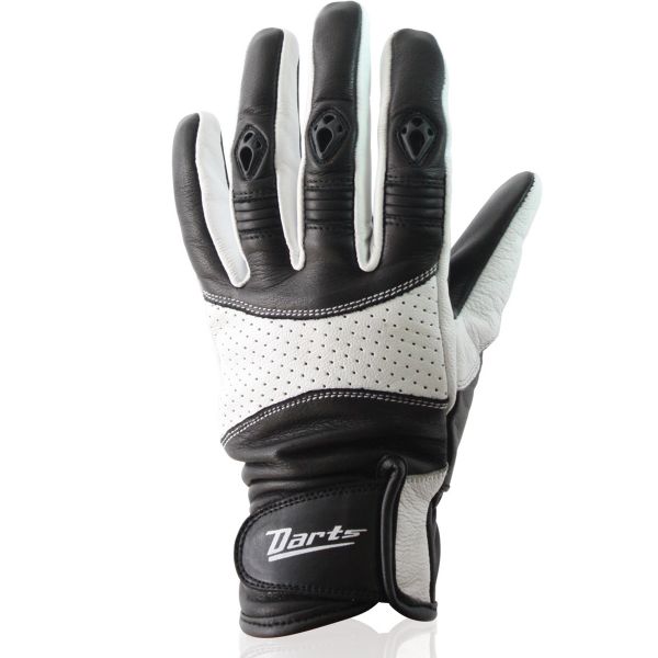 Gants Moto Darts Gift Blanc