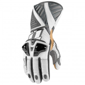 Gants Moto ICON Hypersport Pro White