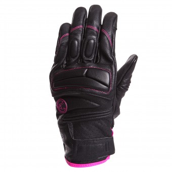 Gants Moto Bering Lady Mezia Black Fushia Gants Moto Bering Lady Mezia Black Fushia