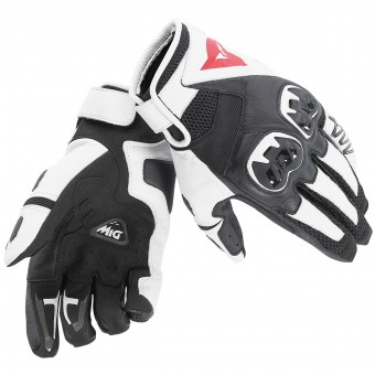 Gants Moto Dainese Mig C2 Black White Gants Moto Dainese Mig C2 Black White