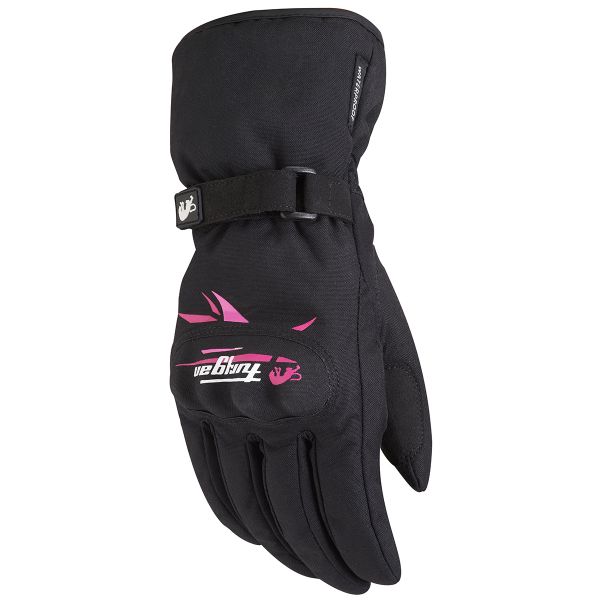 Gants Moto Furygan Origami Lady Noir Rose