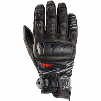 Gants Moto Knox Orsa Leather Black Gants Moto Knox Orsa Leather Black