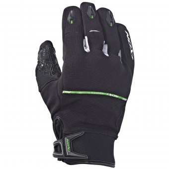Gants Moto Ixon Rs Dry Hp Noir Blanc Vert