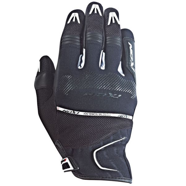 Gants Moto Ixon RS Lap Hp Black White
