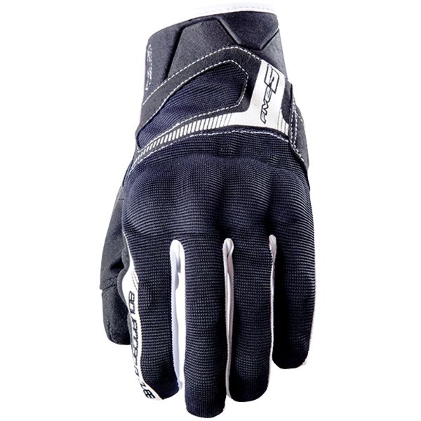Gants Moto Five RS3 Black White Gants Moto Five RS3 Black White