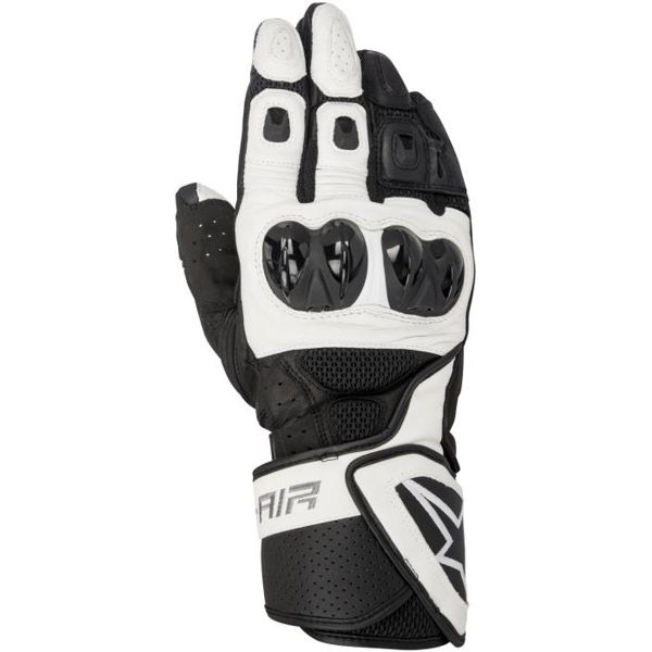 Gants Moto Alpinestars SP Air Black White Gants Moto Alpinestars SP Air Black White