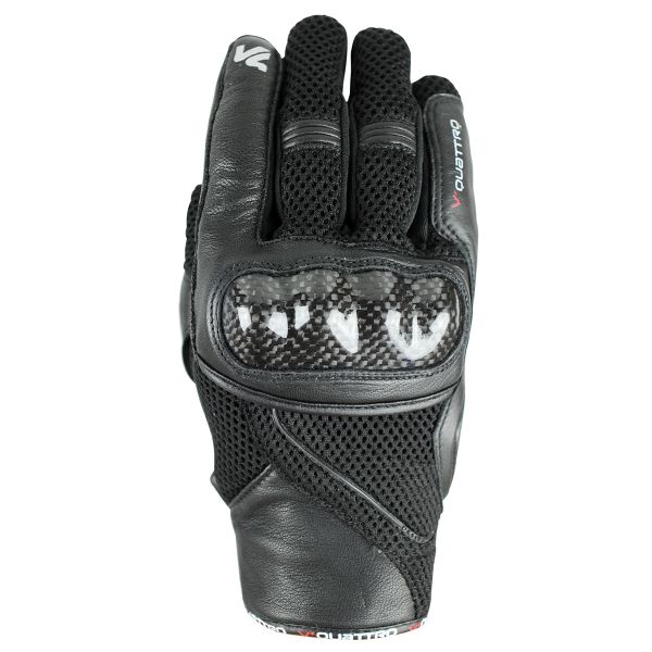 Gants Moto V'Quattro Spider Evo Noir Carbone