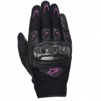 Gants Moto Alpinestars Stella SMX-2 Air Carbon Noir Fushia