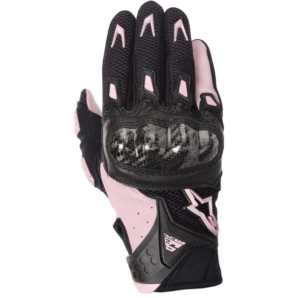 Gants Moto Alpinestars Stella SMX-2 Air Carbon Noir Rose