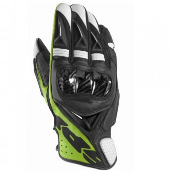 Gants Moto Spidi STR-3 Vent Coupe Black Green Gants Moto Spidi STR-3 Vent Coupe Black Green