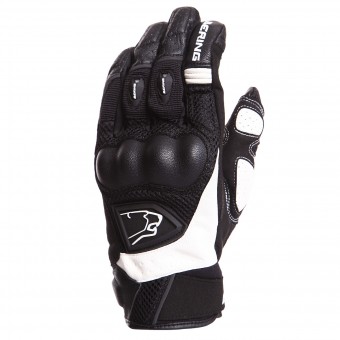 Gants Moto Bering Zeff Black White