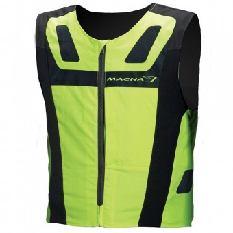 Gilet Moto Macna Vision 4 All Plus Neon Yellow Gilet Moto Macna Vision 4 All Plus Neon Yellow