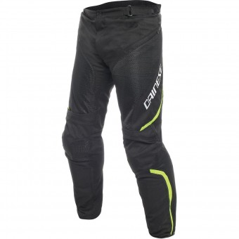 Pantalon Moto Dainese Drake Air D-Dry Black Yellow Fluo Pantalon Moto Dainese Drake Air D-Dry Black Yellow Fluo