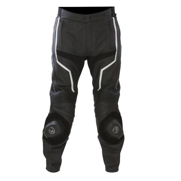 Pantalon Moto Bering Flash Pant Noir Blanc