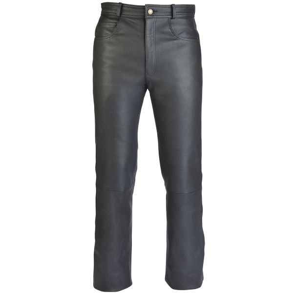 Pantalon Moto Soubirac Jean Cuir Sympatex Noir Pantalon Moto Soubirac Jean Cuir Sympatex Noir