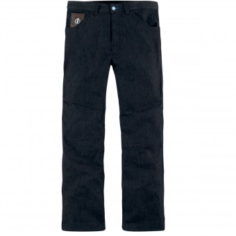 Pantalon Moto ICON Hooligan Denim Dark Blue