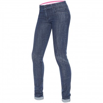 Pantalon Moto Dainese Jessville Lady Denim Rinsed