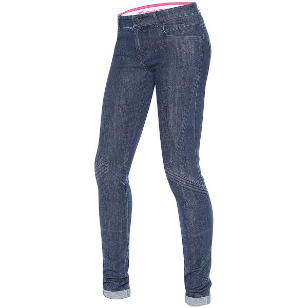 Pantalon Moto Dainese Jessville Lady Denim Rinsed Pantalon Moto Dainese Jessville Lady Denim Rinsed