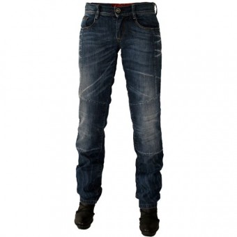 Pantalon Moto Esquad Louisy Road Blue