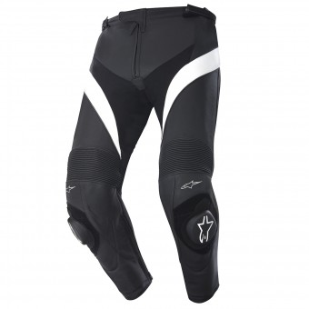 Pantalon Moto Alpinestars Missile Noir Blanc Gris