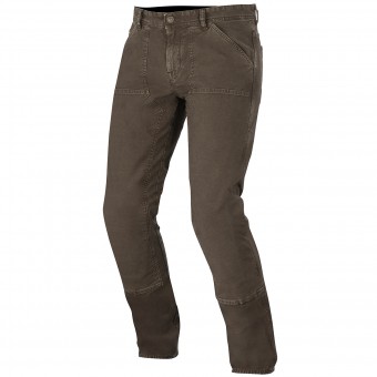 Pantalon Moto Alpinestars Oscar Tom Canvas Brown