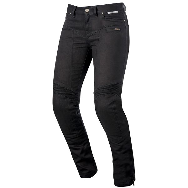 Jeans Moto Alpinestars Riley Women Pro Denim Black Jeans Moto Alpinestars Riley Women Pro Denim Black