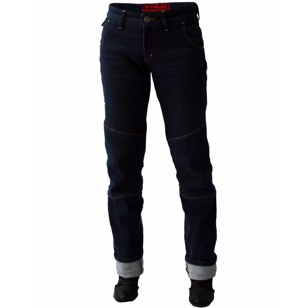 Pantalon Moto Esquad Telma Raw Blue