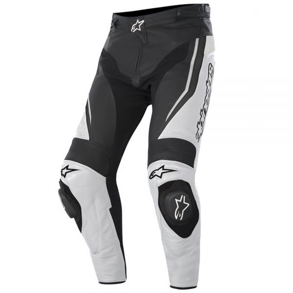 Pantalon Moto Alpinestars Track Pant Noir Blanc