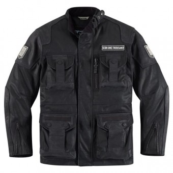 Veste Moto ICON Beltway Resin Black