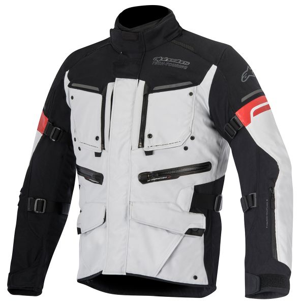 Blouson Moto Alpinestars Valparaiso 2 Light Gray