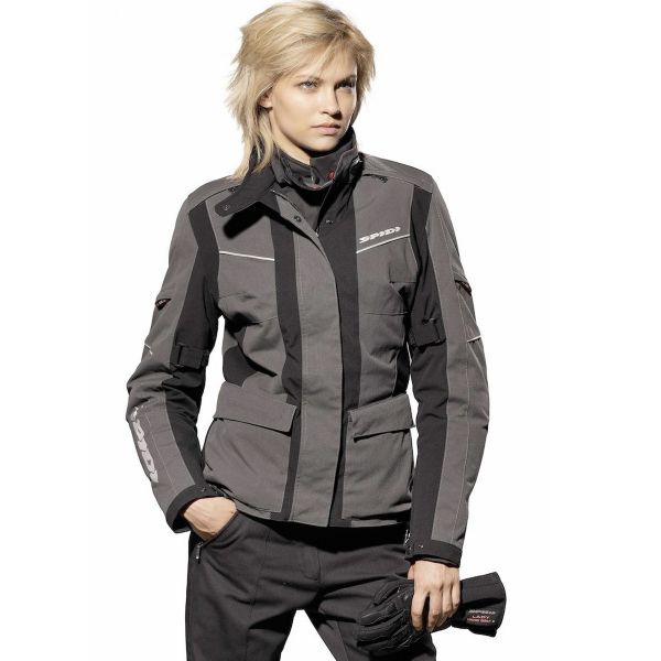 Veste Moto Spidi Venture H2out Lady Noir/Antracite