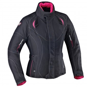 Veste Moto Ixon Alhena HP Black Fuchsia