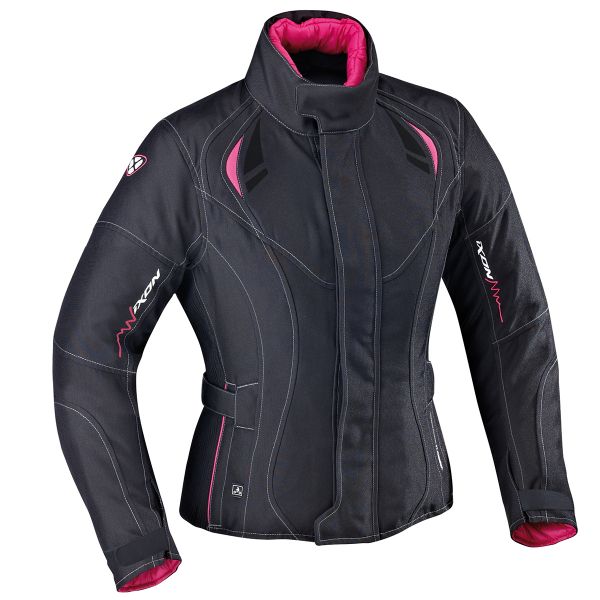 Veste Moto Ixon Alhena HP Black Fuchsia