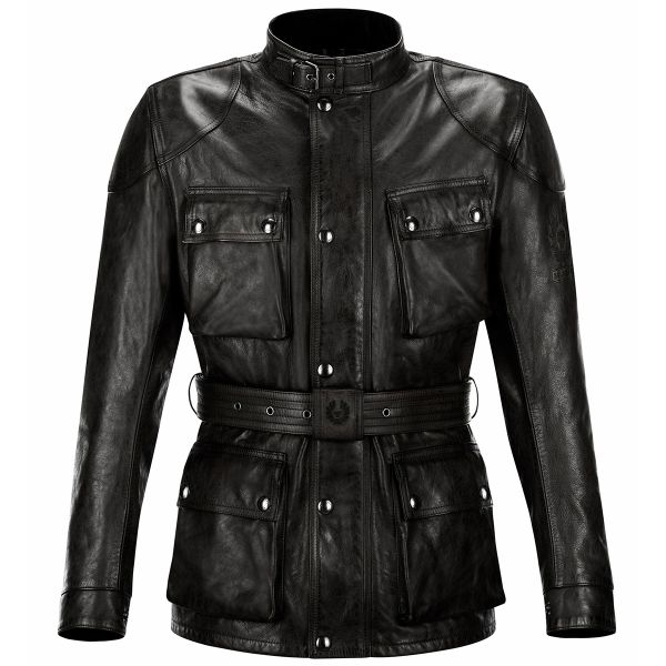 Veste Moto Belstaff Classic Trophy Leather Black Veste Moto Belstaff Classic Trophy Leather Black