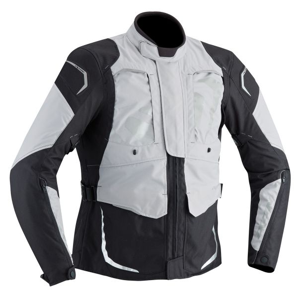 Blouson Moto Ixon Cross Air Grey Black