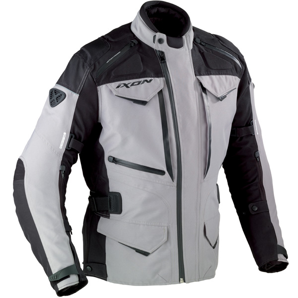 Veste Moto Ixon Montana Noir Gris