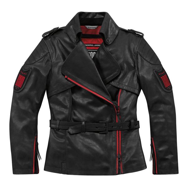 Veste Moto ICON Federal Black