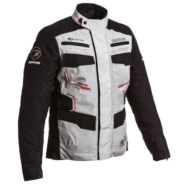 Veste Moto Bering Shield Gore-Tex Black Grey
