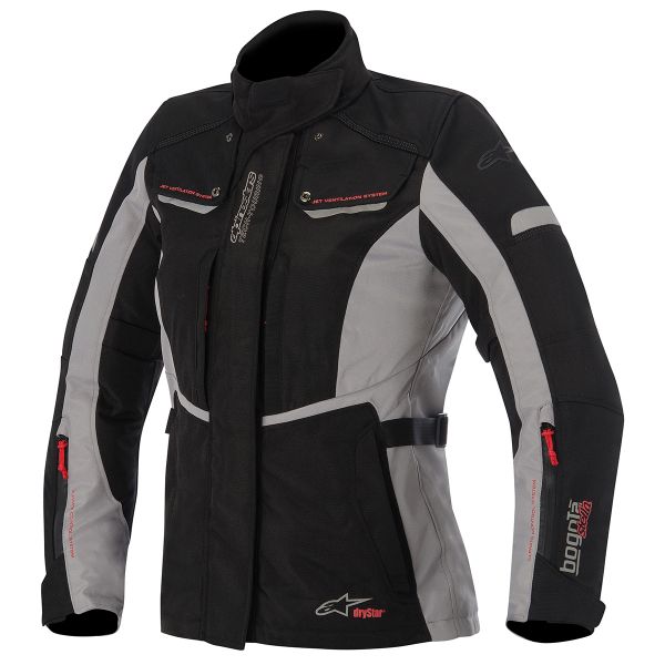 Veste Moto Alpinestars Stella Bogota Drystar Black Dark Gray Veste Moto Alpinestars Stella Bogota Drystar Black Dark Gray