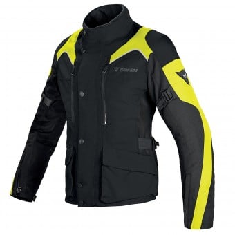 Veste Moto Dainese Tempest Lady D-Dry Black Yellow Fluo