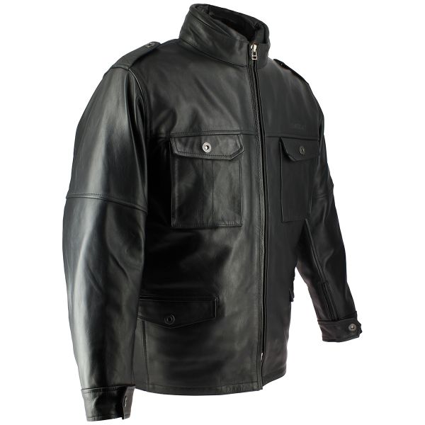 Blouson Moto Soubirac Upland Black