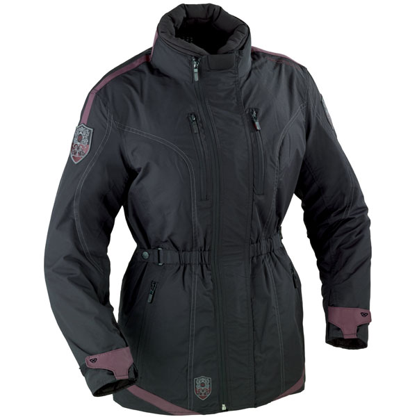 Veste Moto Ixon Altesse Noir Prune