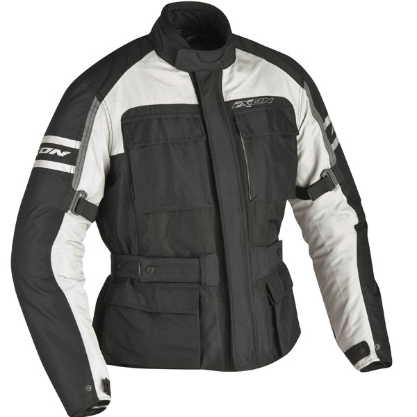 Veste Moto Ixon Colorado Noir Gris