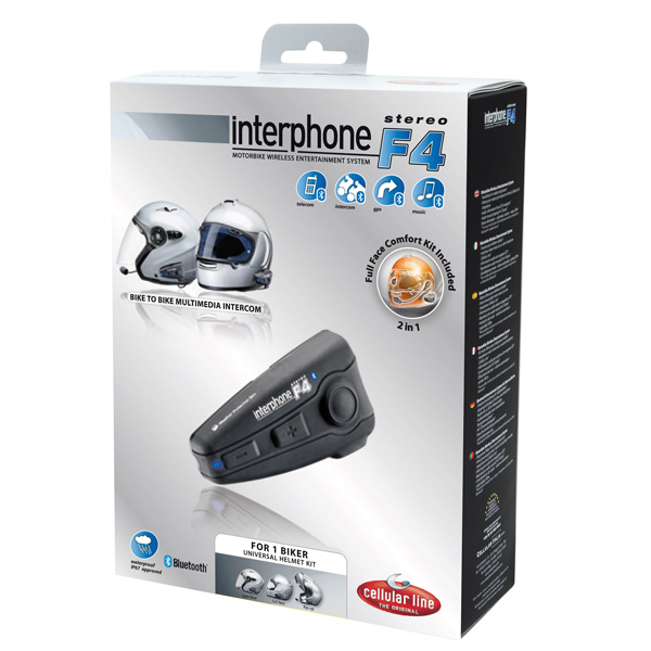 Pices & Accessoires moto Cellular Line F4+ Single