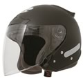 Casque Jet Zeus Jet 666 Noir mat