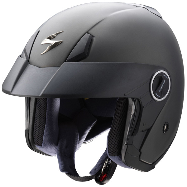 Casque Jet Scorpion EXO 200  Noir Mat