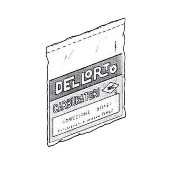 Pices carburateur Dell Orto Pochette de joints Dell Orto carburateur PHVA