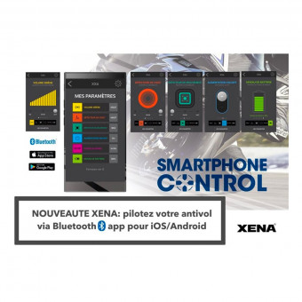 Xena Bloque disque Alarme XX14 Bluetooth SRA