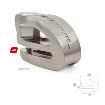 Bloc-disques Radikal Bloque disque metal RK306S